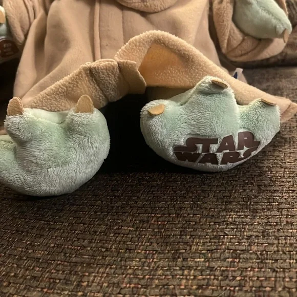 Build-A-Bear workshop The Child baby Yoda 14" plush Grogu Star wars Mandalorian - Picture 3 of 5